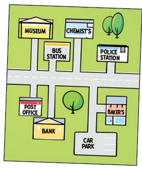 Directions From One Location To Another Print Map Quiz: Follow Directions From One Place To Another (Around The  World)