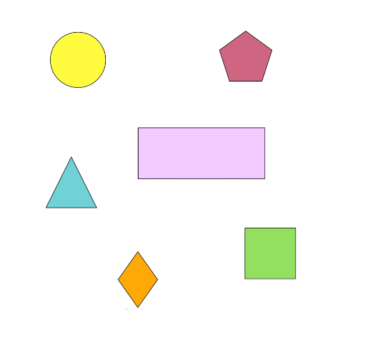 Print Map Quiz: GEOMETRIA FIGURES PLANES (2º primaria - geometría)