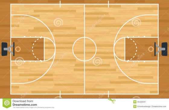 Mapa Interactivo: Medidas cancha basquetbol ()