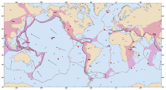 Imagen Imagen En Un Mapa Planisferio Ubicar Las Placas Tectonicas Thptletrongtan Edu Vn